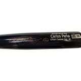 Carlos Pena Autographed Game Used Marucci Bat - Player's Closet Project