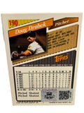 Doug Drabek Autographed Baseball Card - Player's Closet Project