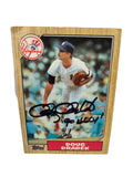 Doug Drabek Autographed Baseball Card - Player's Closet Project