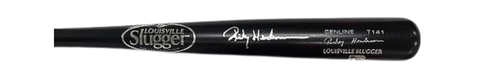 Rickey Henderson Autographed Game Model Louisville Slugger Bat