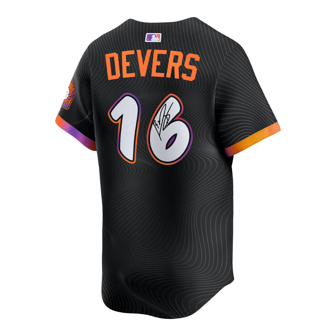 Rafael Devers Autographed SF Giants City Connect Authentic Jersey