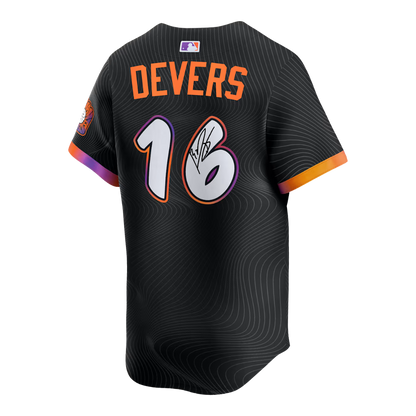 Rafael Devers Autographed SF Giants City Connect Authentic Jersey