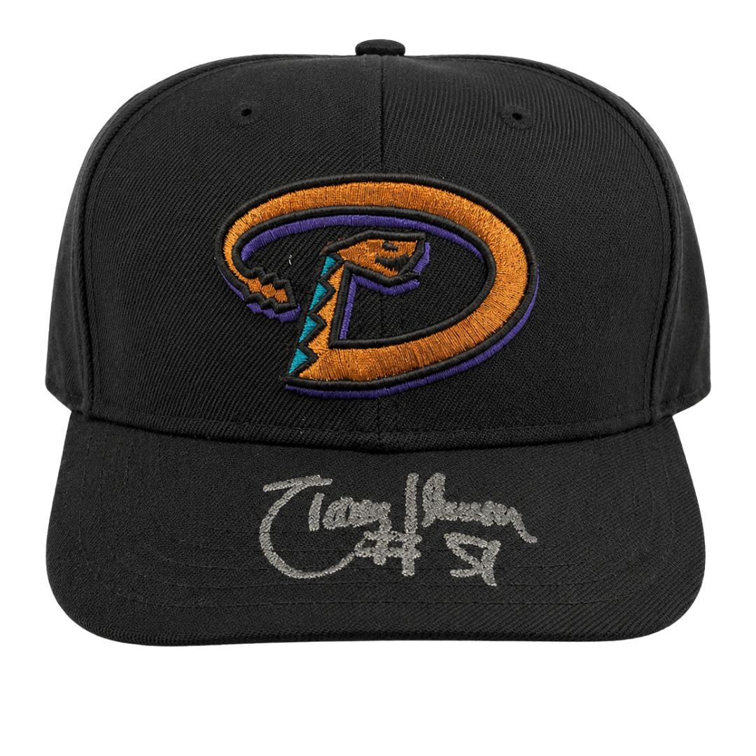 Randy Johnson Autographed Diamondbacks Hat - Players Closet