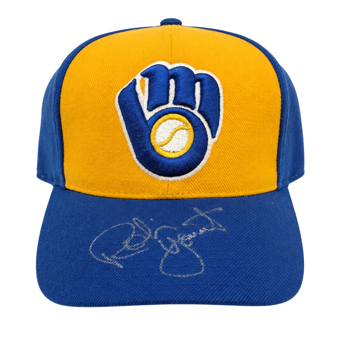 Robin Yount Autographed Milwaukie Brewers Baseball Hat