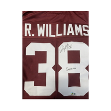 Roy Williams Autographed "Superman" Maroon Custom Jersey