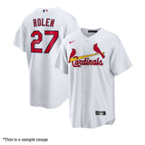 Scott Rolen Autographed Cardinals White Replica Jersey