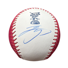 Shohei Ohtani Autographed 2021 Home Run Derby Logo Pink Baseball