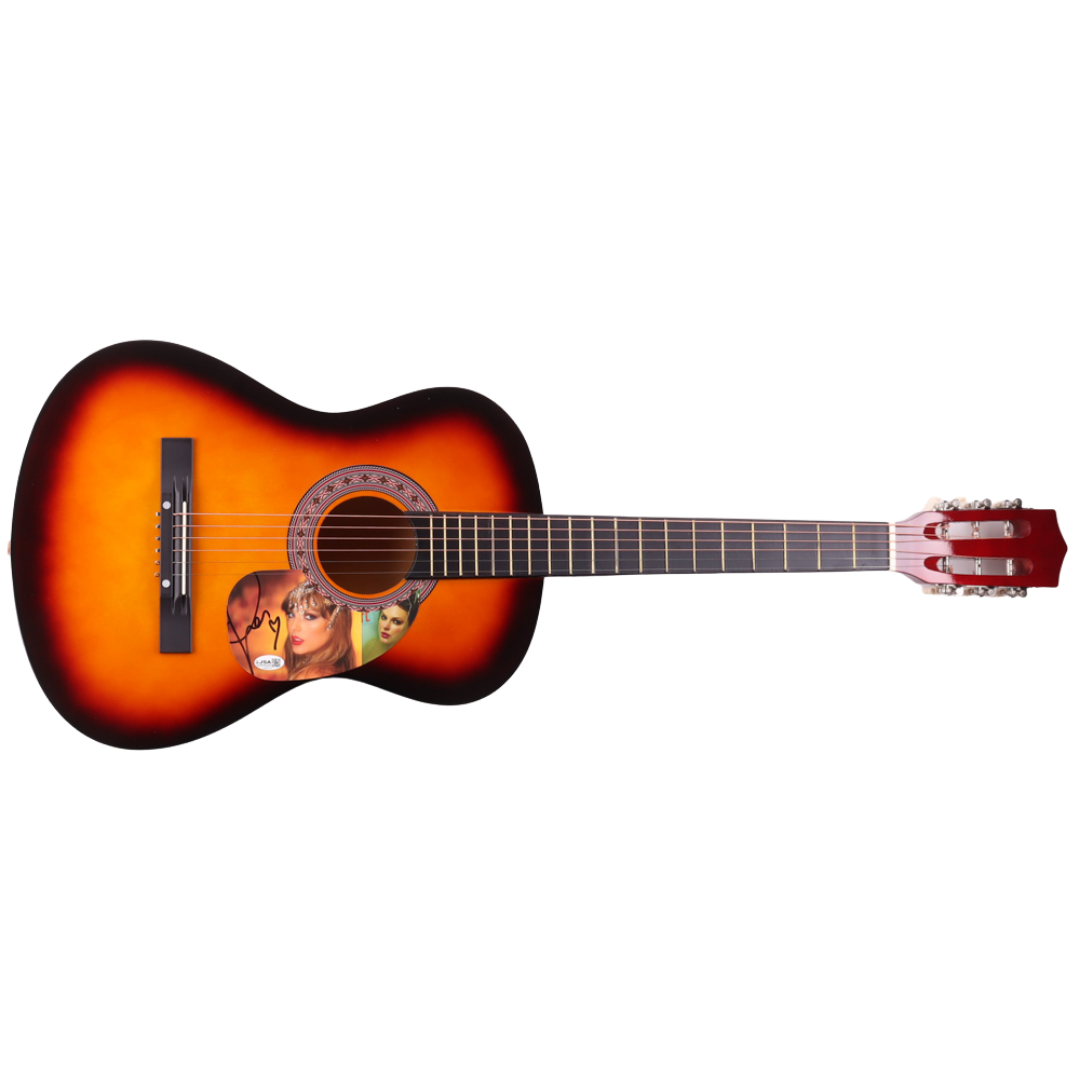 Taylor Swift Guitar w/ Autographed Insert Pickguard – JSA Authentication