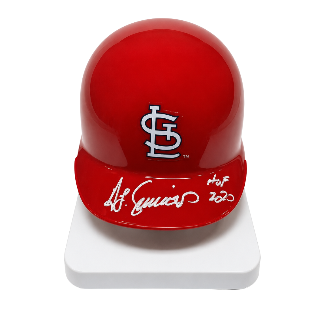 Ted Simmons Autographed "HOF 2020" St Louis Cardinals Baseball Mini Helmet