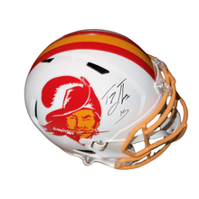 Tez Johnson Autographed Tampa Bay Buccaneers Creamsicle Replica Helmet