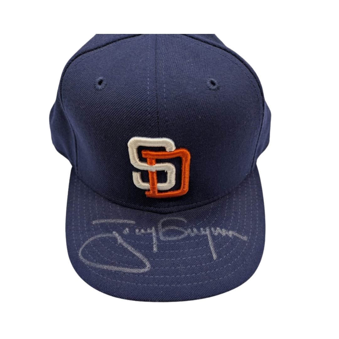 Tony Gwynn Autographed San Diego Padres Hat - Player's Closet Project