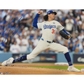 Tyler Glasnow Autographed 16x20 Photo - Pitching (White Jersey)
