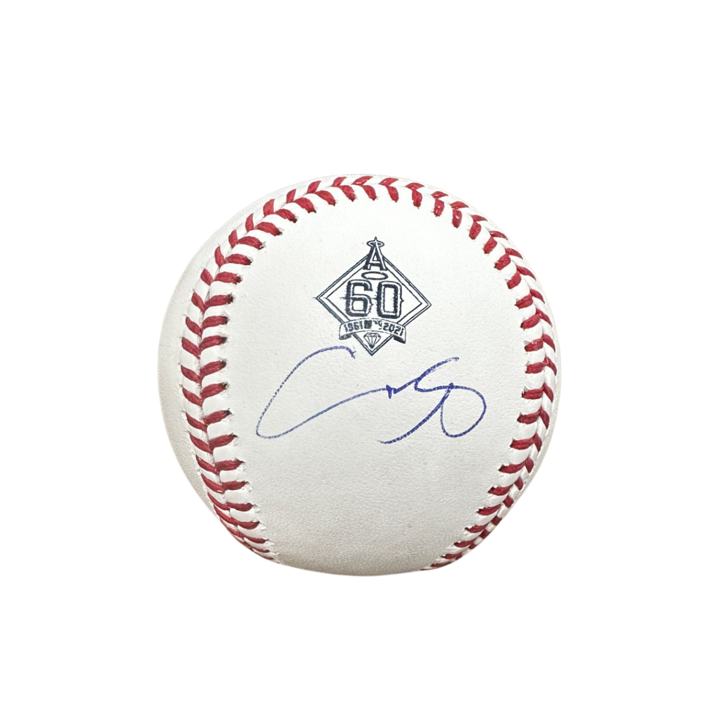 Shohei Ohtani Autographed Angels 60th Anniversary Logo Baseball