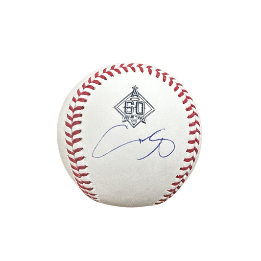 Shohei Ohtani Autographed Angels 60th Anniversary Logo Baseball