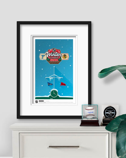 2025 NHL Winter Classic Minimalist Stadium Limited Edition Art Print