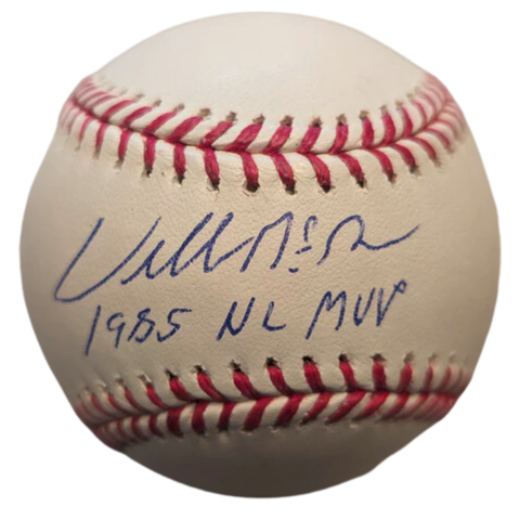 Willie McGee Autographed "1985 NL MVP" Baseball