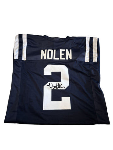 Walter Nolen Autographed Navy Custom Jersey