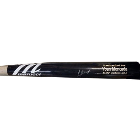 Yoan Moncada Autographed Game Model Bat