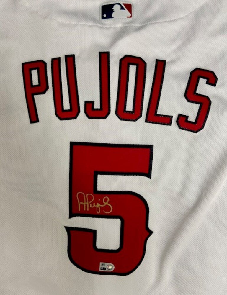 Albert Pujols Autographed Angels Authentic Jersey