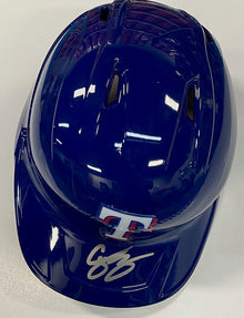 Corey Seager Autographed Rangers Batting Helmet