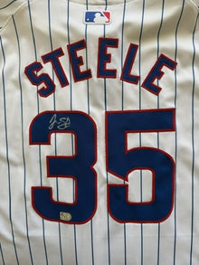Justin Steele Autographed Cubs Authentic Jersey