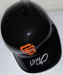 Matt Chapman Autographed Giants Helmet
