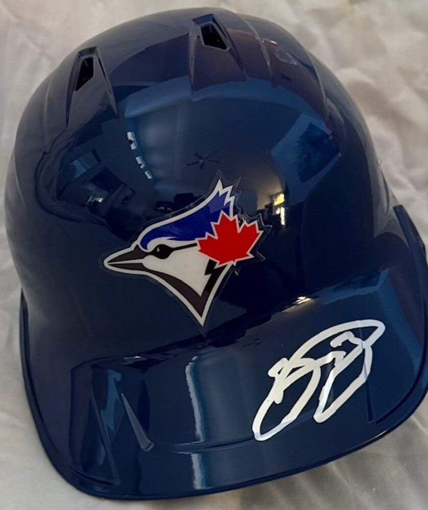 Bo Bichette Autographed Blue Jays Helmet