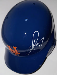 Francisco Alvarez Autographed Mets Helmet