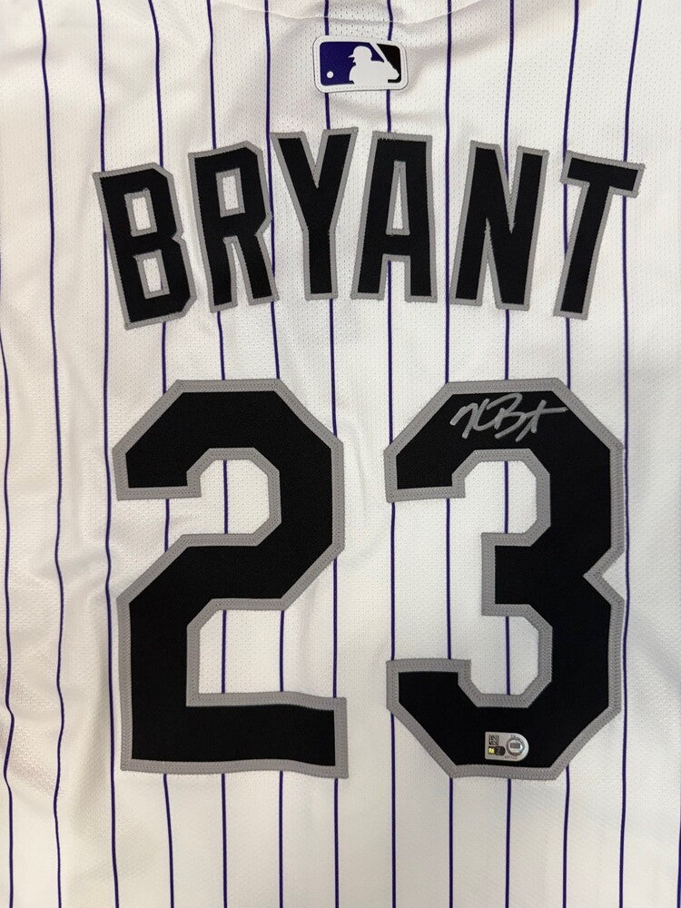 Kris Bryant Autographed Rockies Authentic Jersey