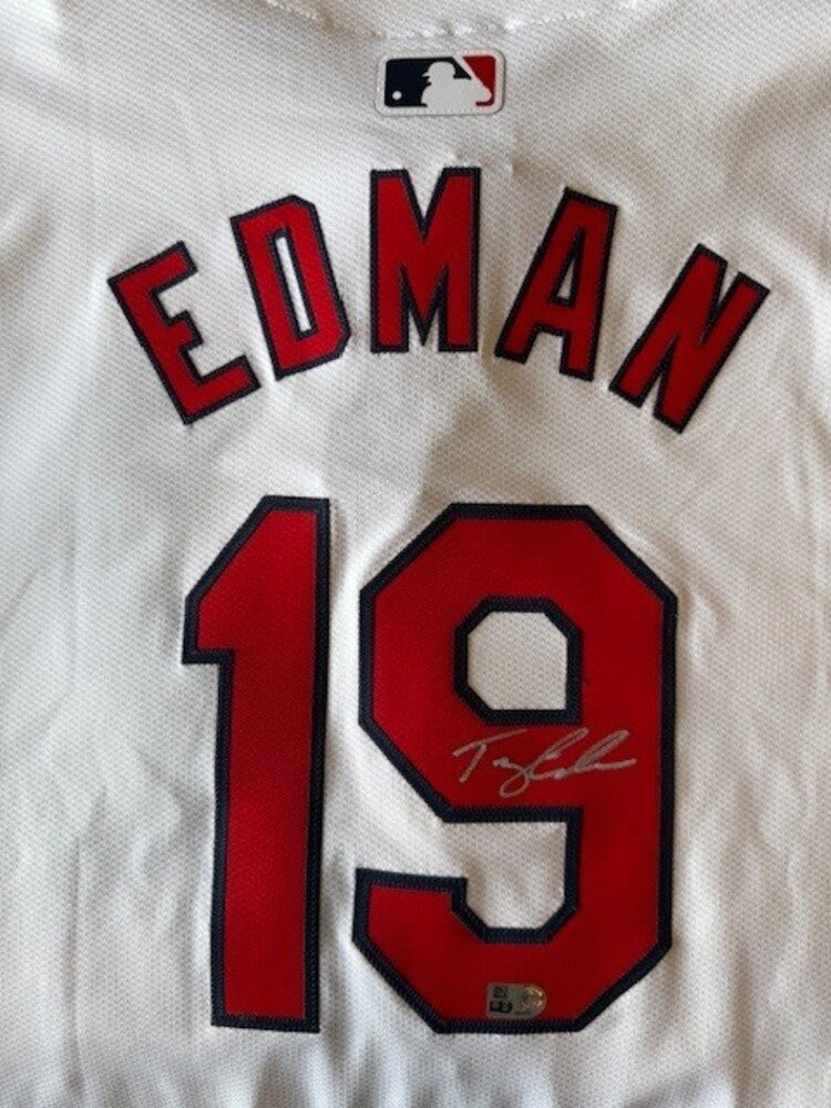 Tommy Edman Autographed Cardinals Authentic Jersey