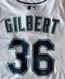 Logan Gilbert Autographed Mariners Authentic Jersey