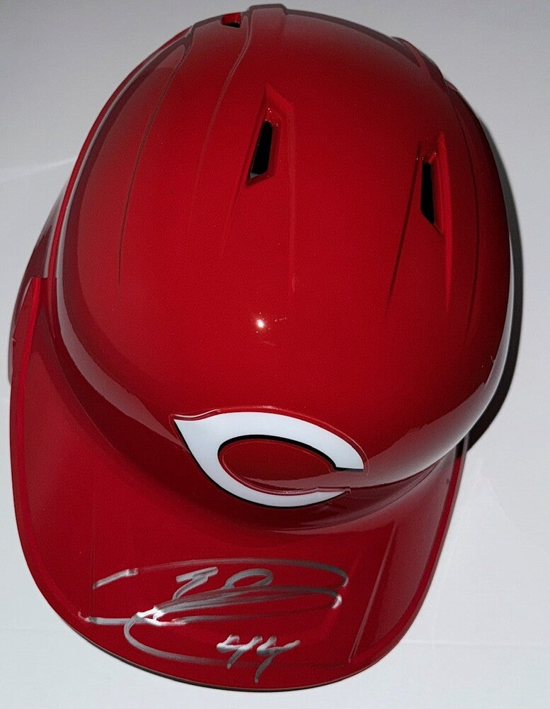 Elly De La Cruz Autographed Reds Batting Helmet