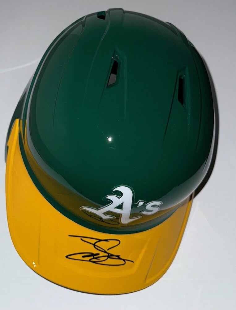 Tyler Soderstrom Autographed Athletics Batting Helmet