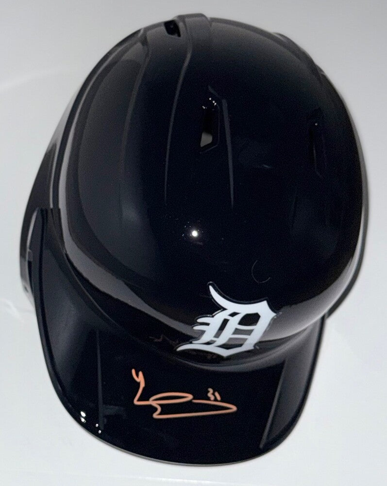 Riley Greene Autographed Tigers Helmet