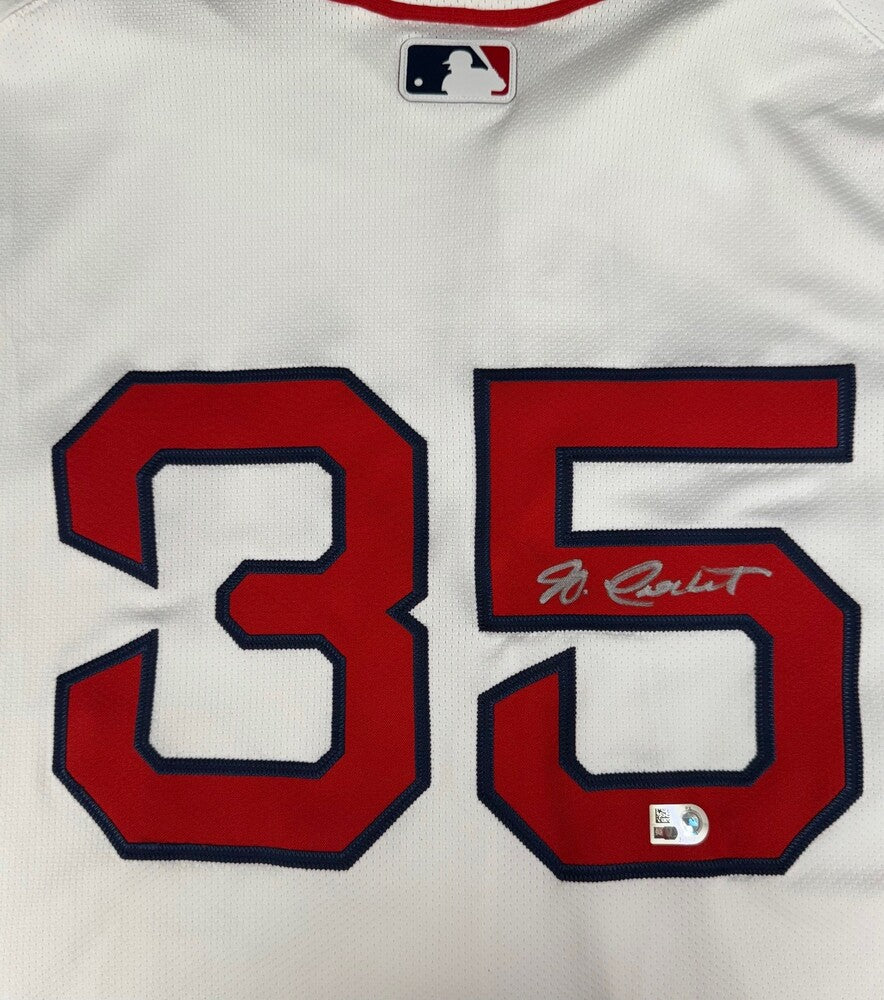 Garrett Crochet Autographed Red Sox Authentic Jersey