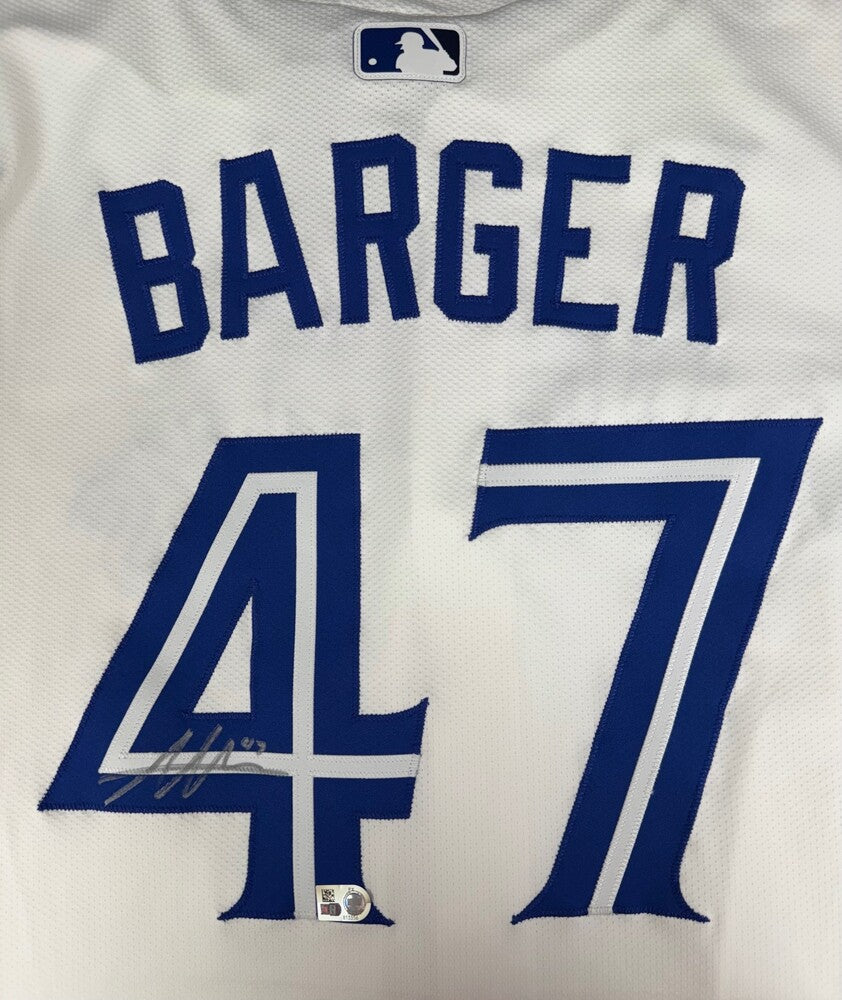 Addison Barger Autographed Blue Jays Authentic Jersey