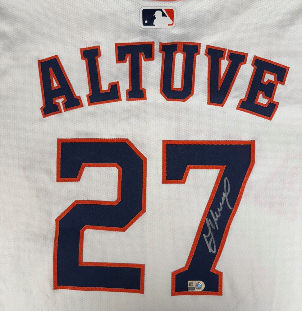 Jose Altuve Autographed Astros Authentic Jersey