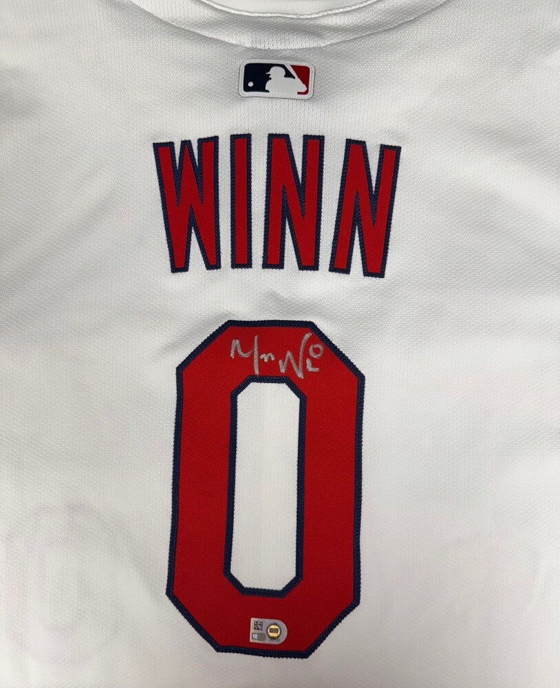 Masyn Winn Autographed Cardinals Authentic Jersey