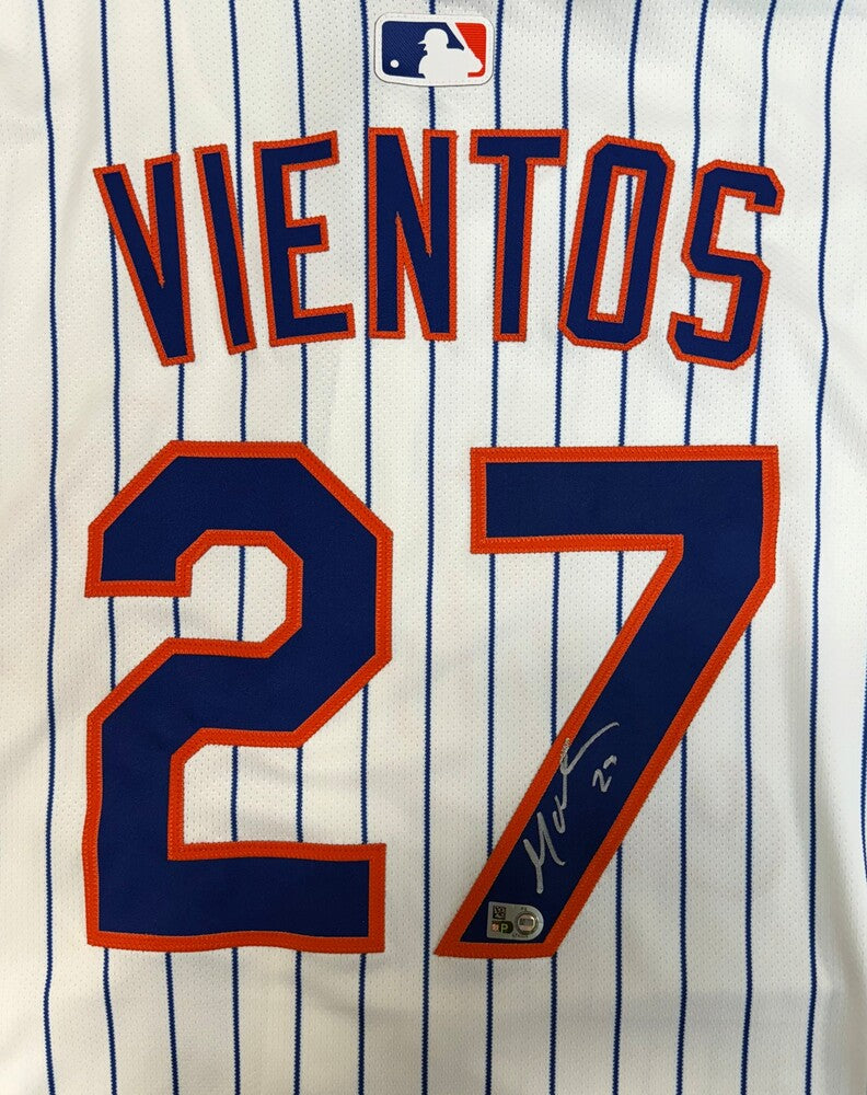 Mark Vientos Autographed Mets Authentic Jersey