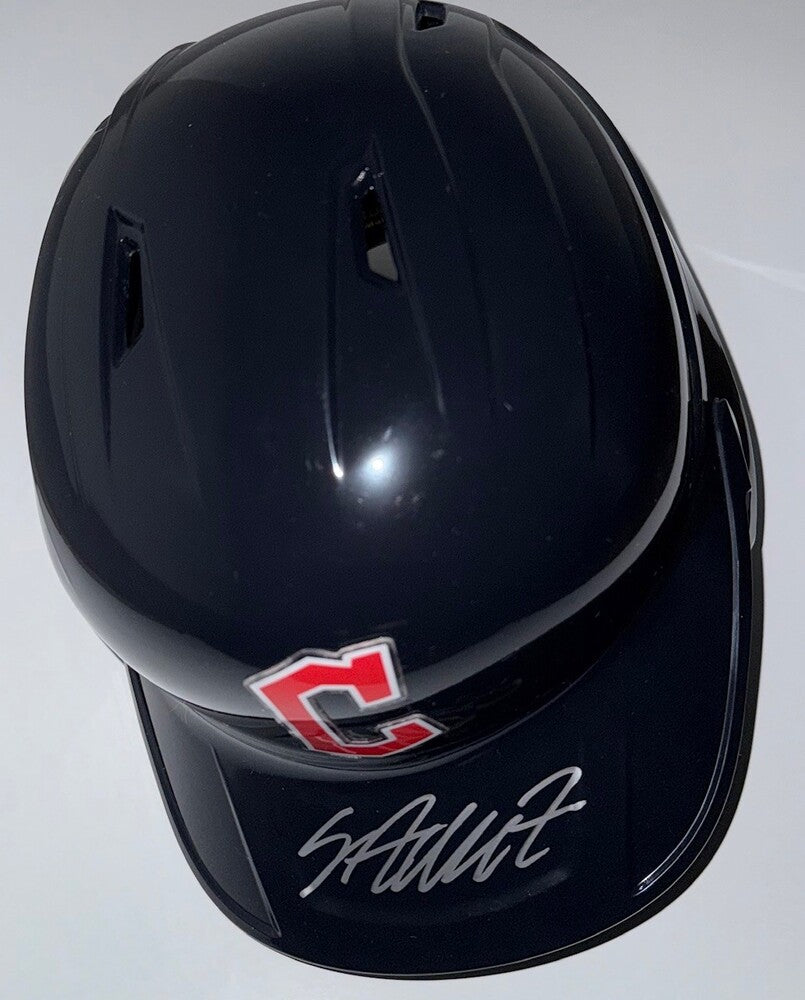 Jo Adell Autographed Guardians Helmet