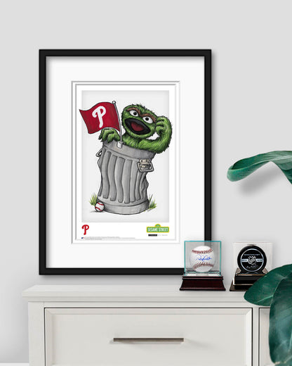 Oscar Rep Your Colours x MLB Phillies Art Print