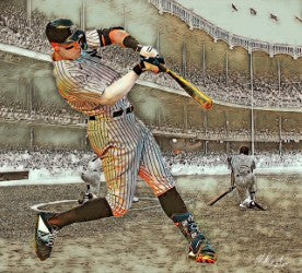 Aaron Judge 24x24 Framed Lithograph - 1 of 25