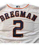 Alex Bregman Autographed White Authentic Houston Astros Jersey