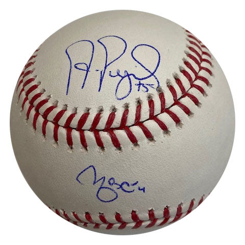 Albert Pujols / Yadier Molina Dual Autographed Baseball