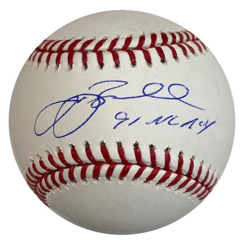 Jeff Bagwell Autographed "91 NL ROY" Baseball