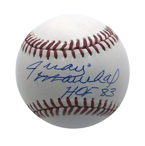 Juan Marichal Autographed Rawlings Official Major League Baseball with "HOF 83" Inscription