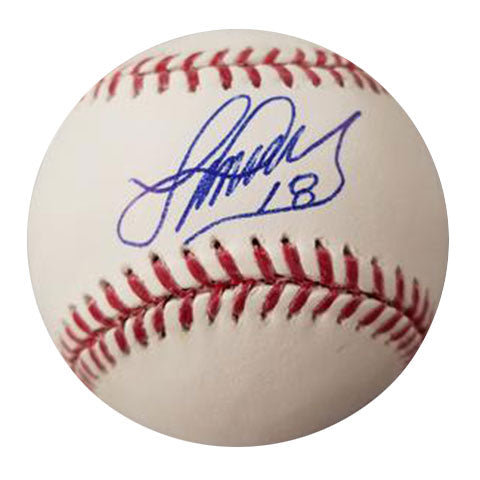 Luis Valbuena Autographed Rawlings Official Major League Baseball