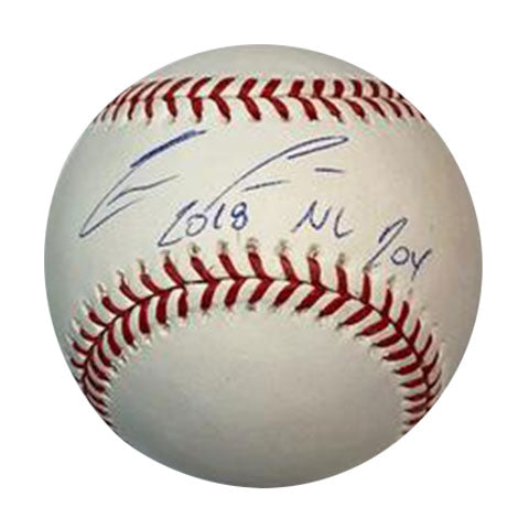 Ronald Acuna Jr. Autographed "2018 NL ROY" Baseball