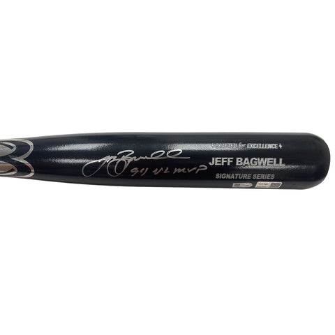 Jeff Bagwell Autographed "94 NL MVP" Name Model Cooperstown Bat