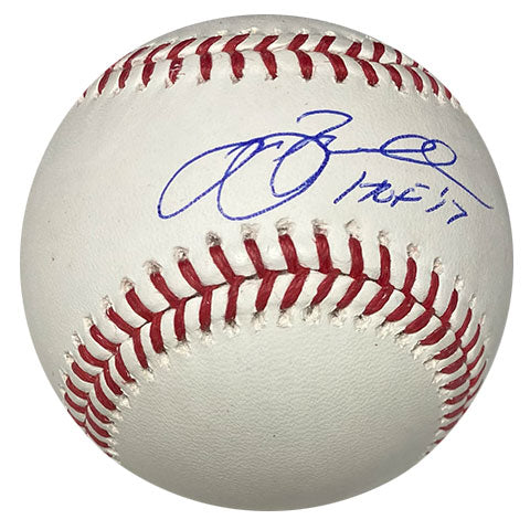 Jeff Bagwell Autographed "HOF 17" Baseball
